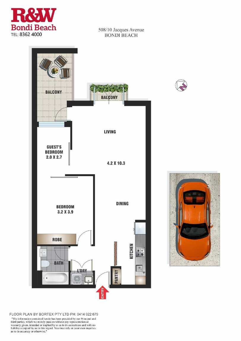 508/10 Jaques Avenue Bondi Beach
