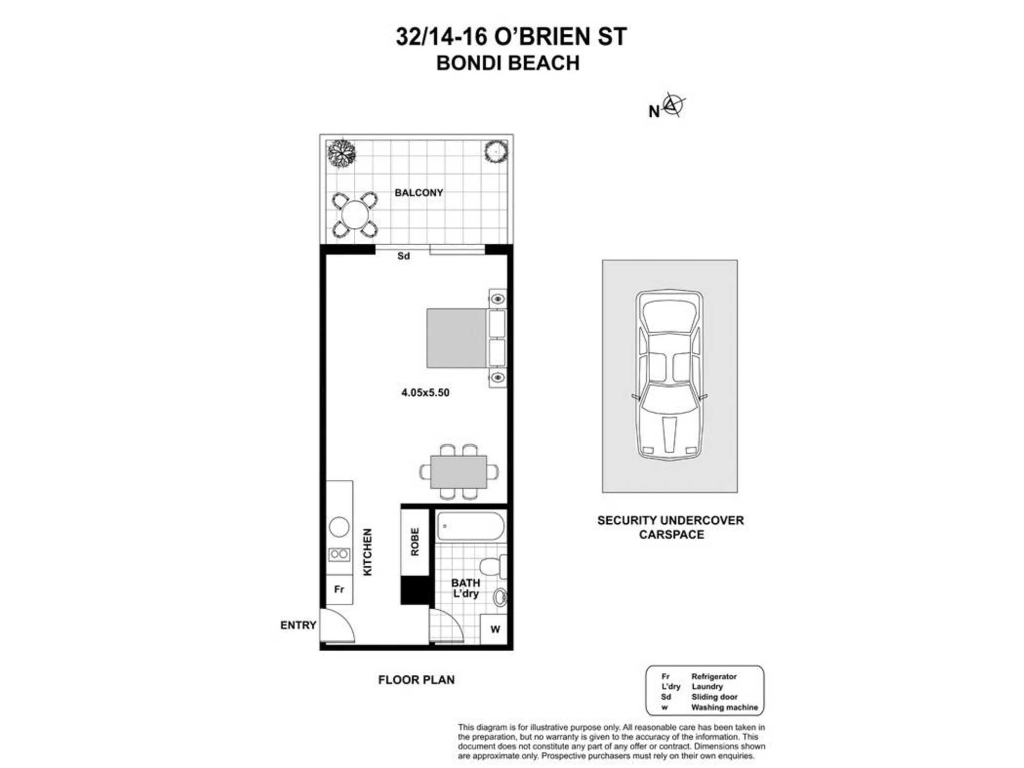 32/14-16 O'Brien Street Bondi Beach