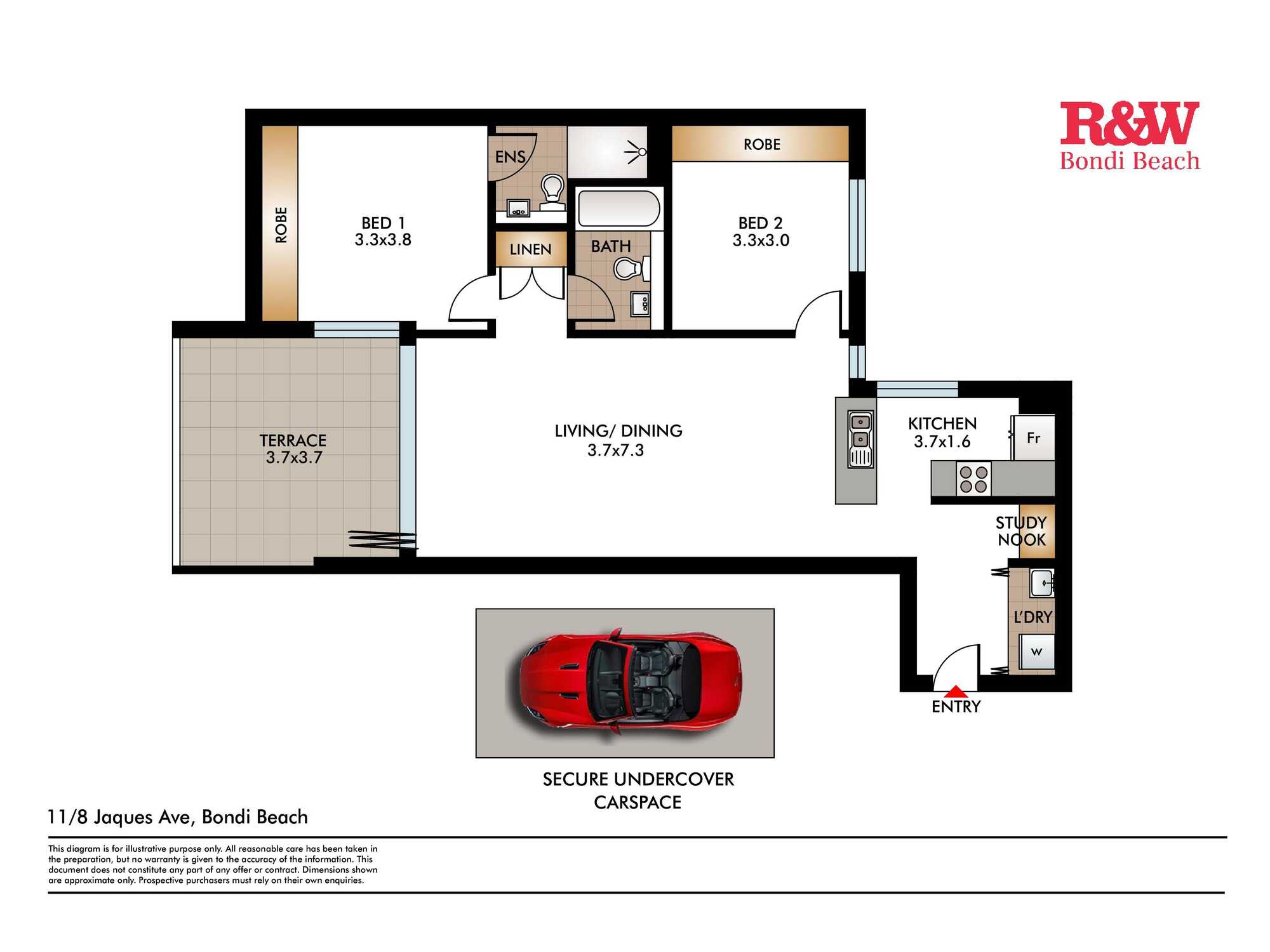 11/8 Jaques Avenue Bondi Beach