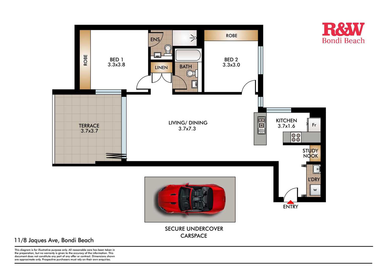 11/8 Jaques Avenue Bondi Beach