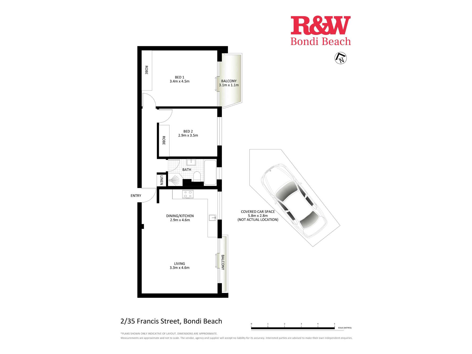 2/35 Francis Street Bondi Beach
