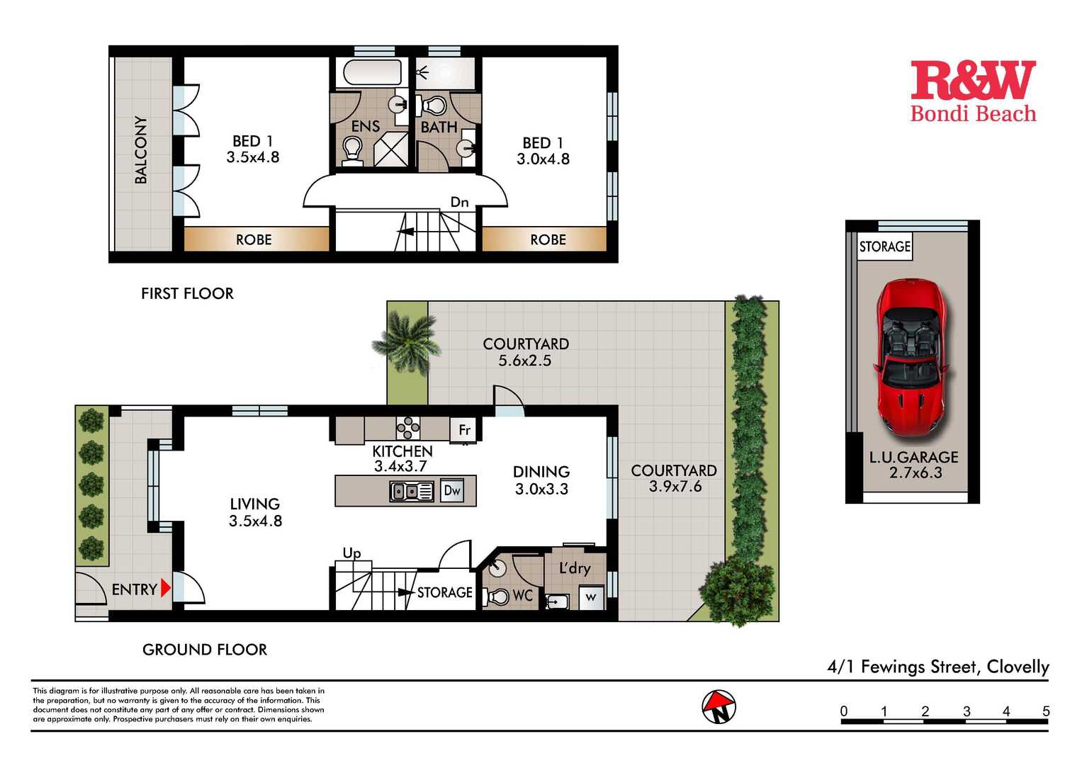 4/1 Fewings Street Clovelly