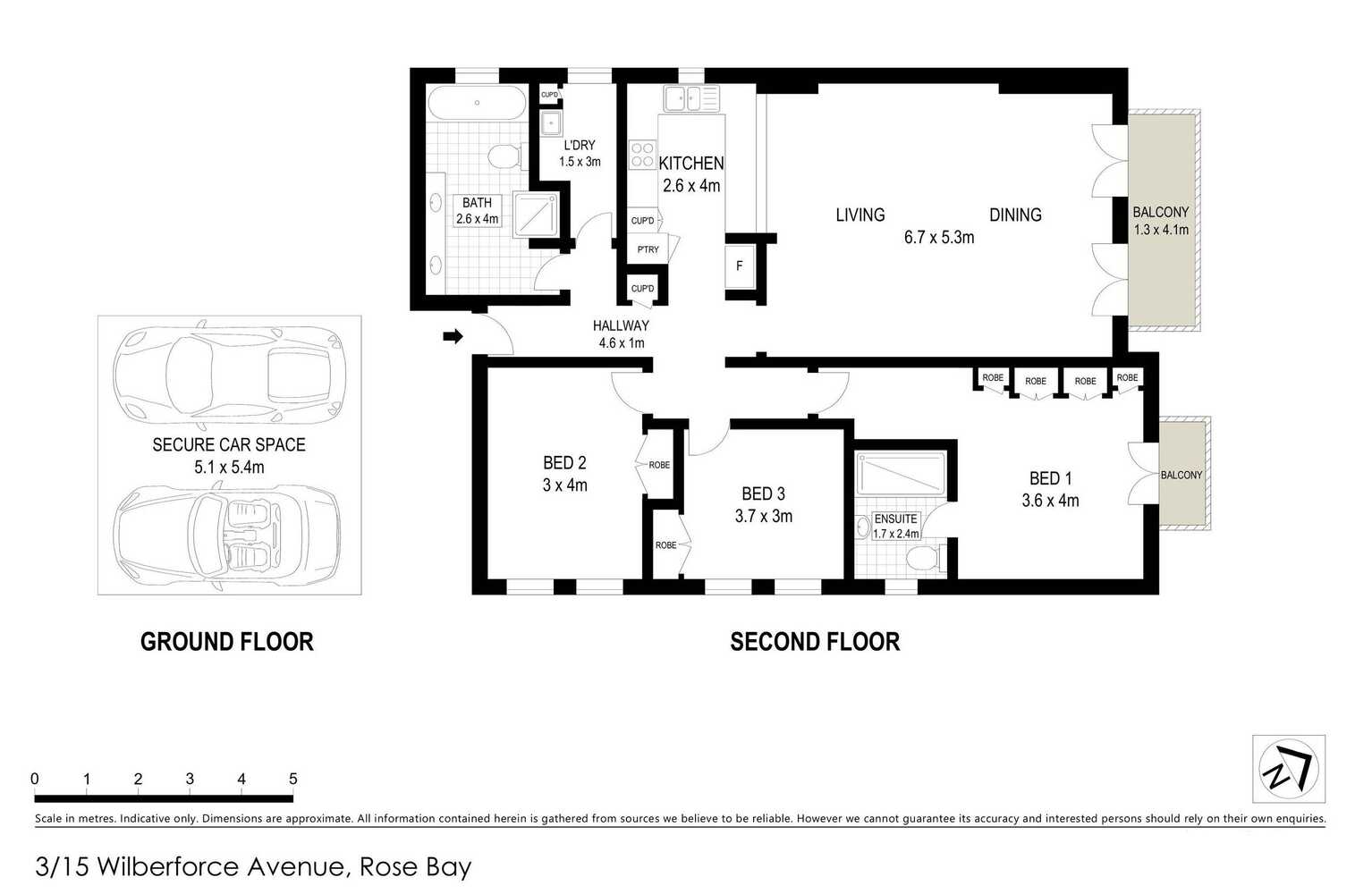 3/15 Wilberforce Avenue Rose Bay