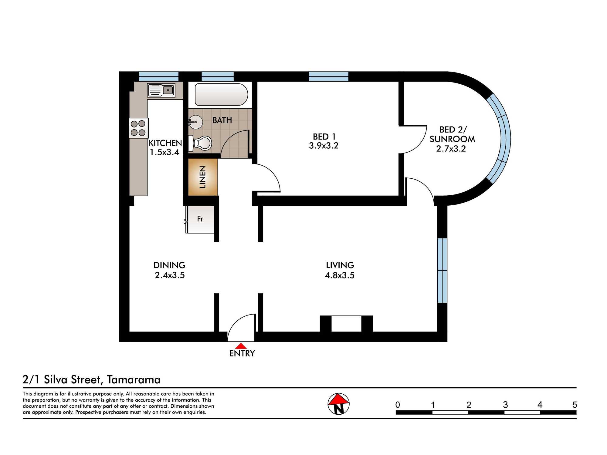 2/1 Silva Street Tamarama