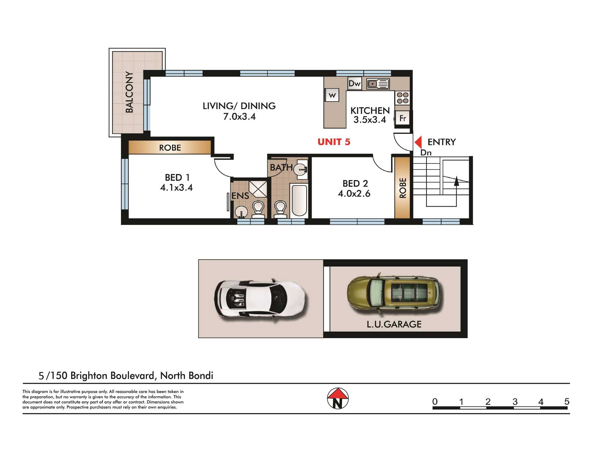 5/150 Brighton Boulevard North Bondi