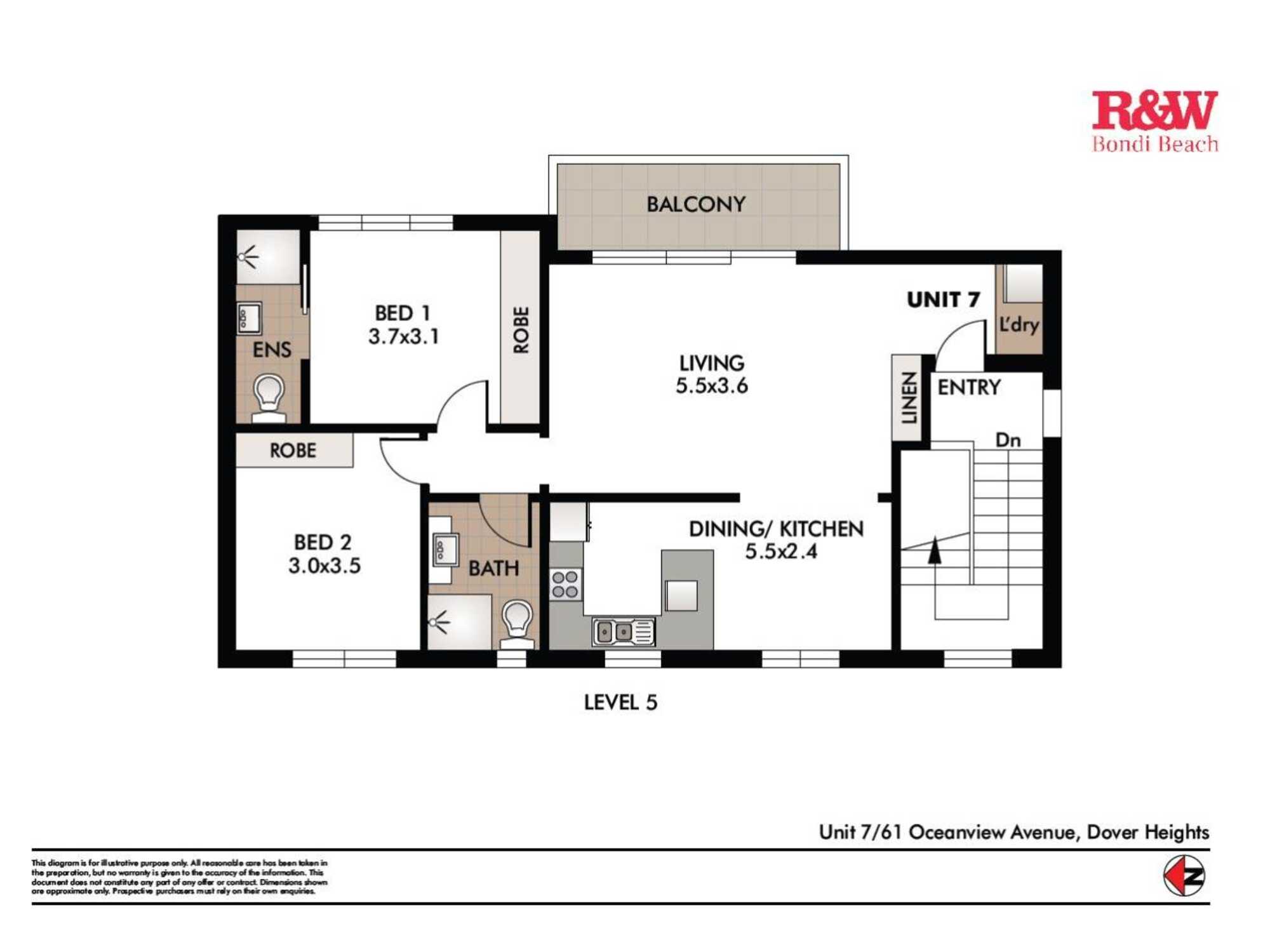 7/61 Oceanview Avenue Dover Heights