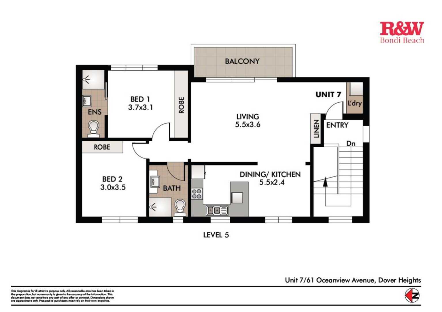 7/61 Oceanview Avenue Dover Heights