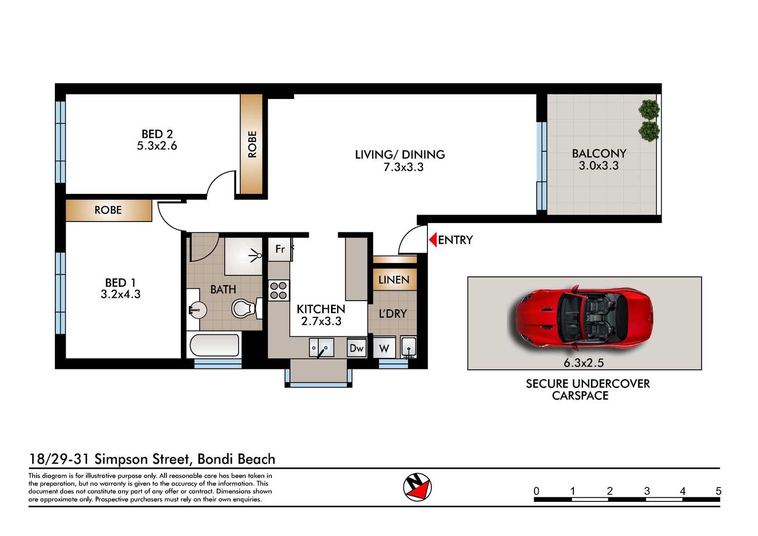 18/29-31 Simpson Street Bondi Beach