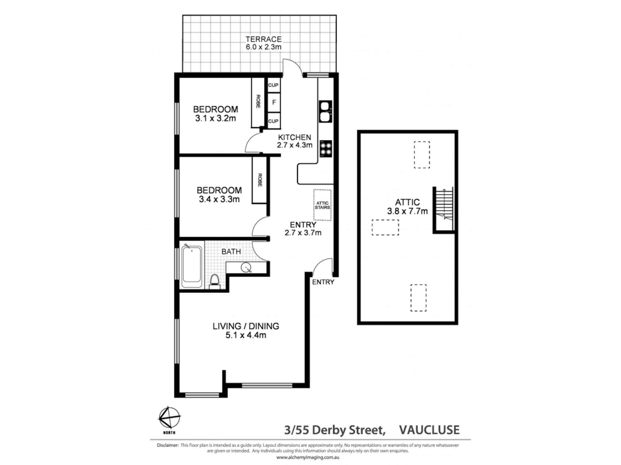 3/55 Derby Street Watsons Bay