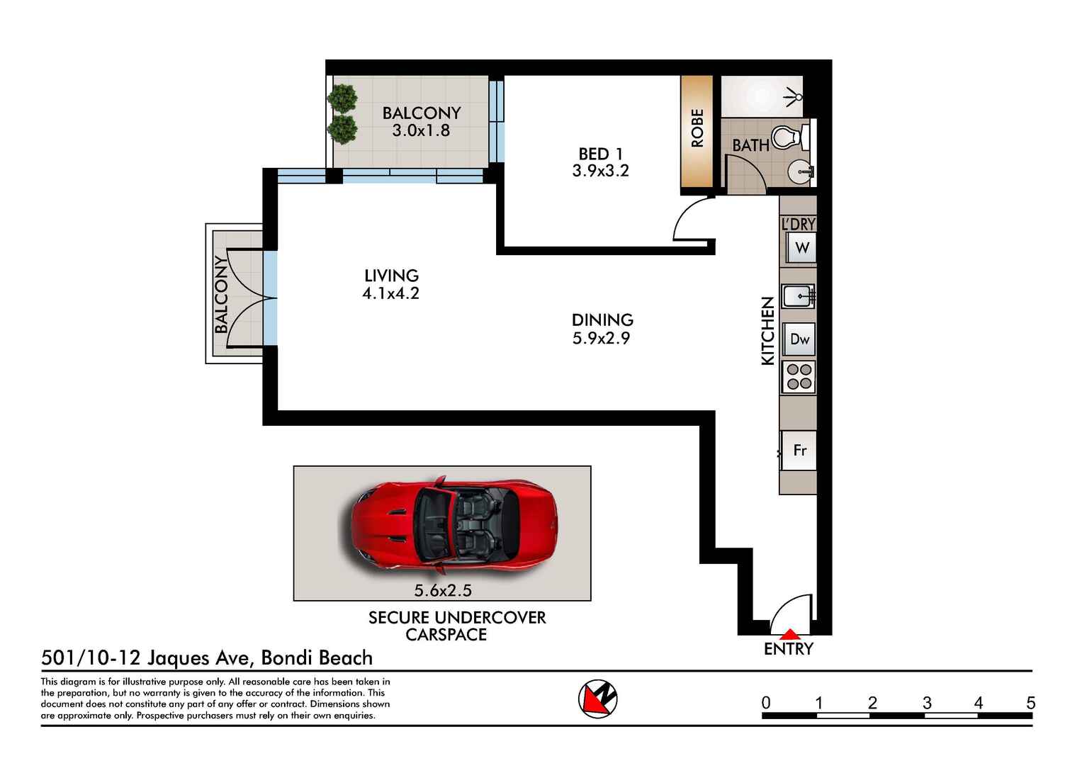 501/10 Jaques Avenue Bondi Beach