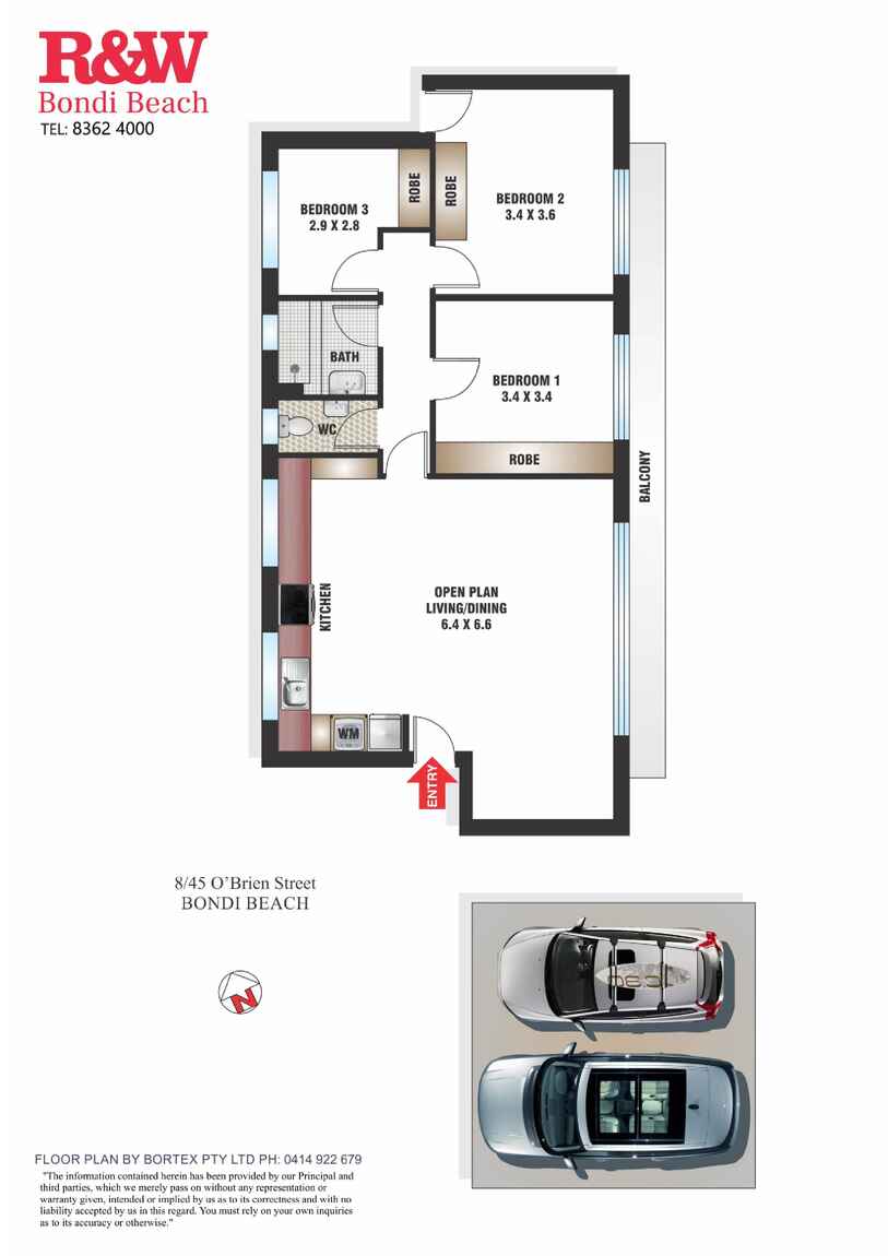 8/45 O'Brien Street Bondi Beach